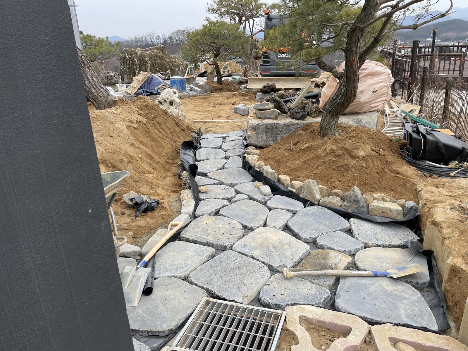 프라이빗 정자 코트야드